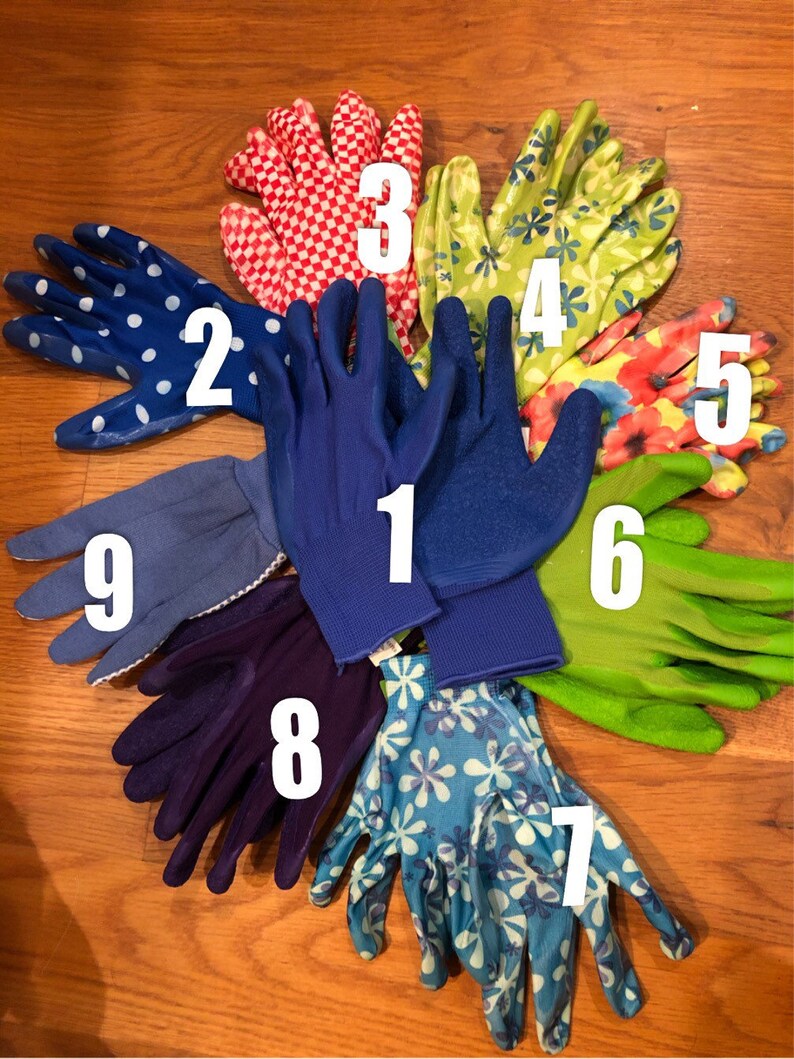 Personalized garden gloves Garden gloves gardening gloves Etsy