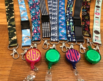 Custom lanyard- personalized lanyard- personalized badge holder- personalized teacher lanyard- back to school- student gift