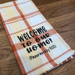 funny towel- humerous towel- funny kitchen towel- hostess gift- hand towel- funny hand towel- towel saying- housewarming gift- funny gift