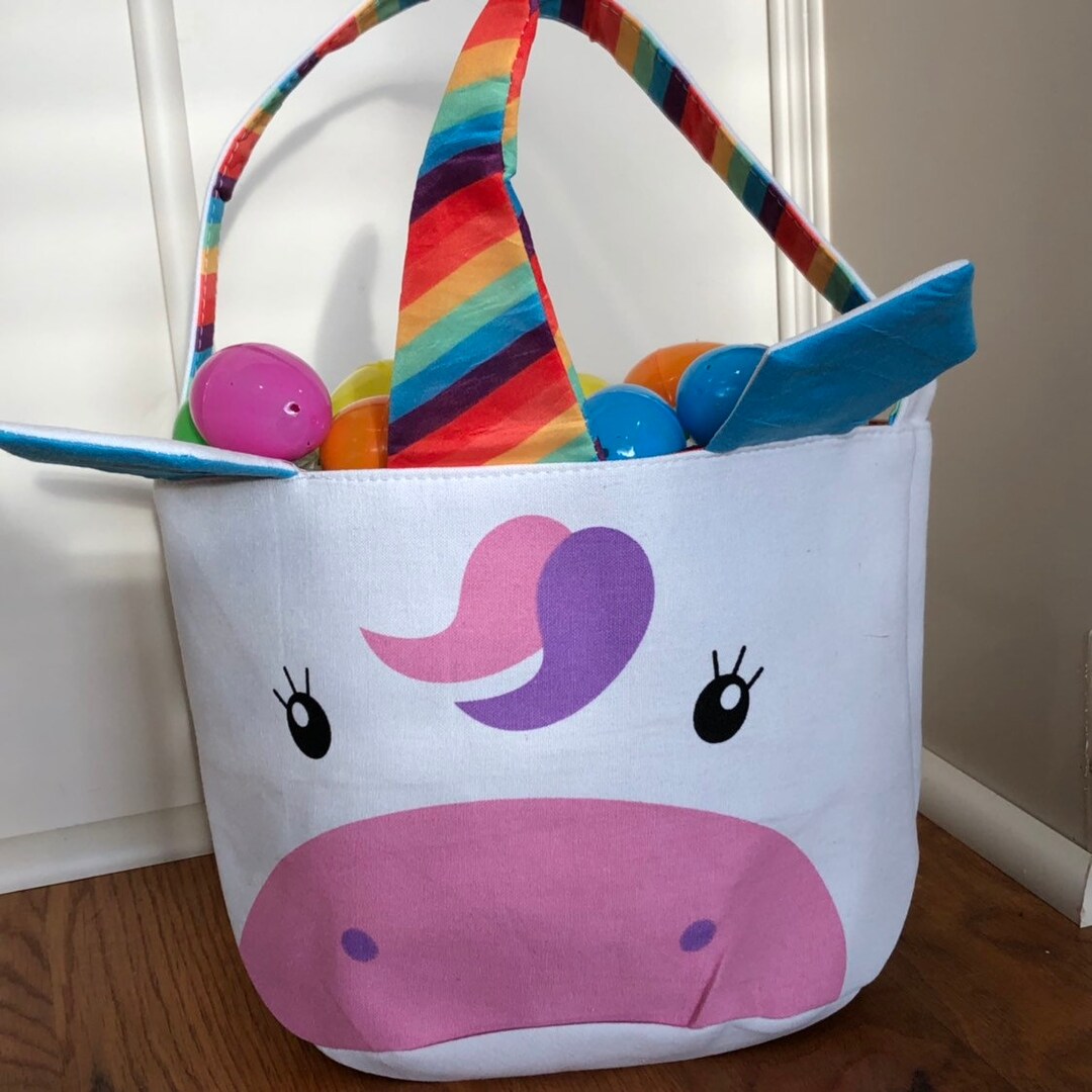 Unicorn Easter Basket Easter Basket Unicorn Unicorn Easter Etsy