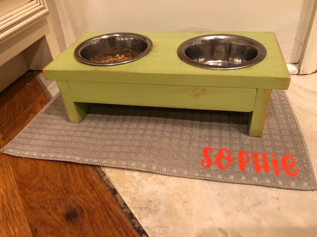 Dog Placemat Personalized Personalized Pet Bowl Mat Pet Mat Custom Pet