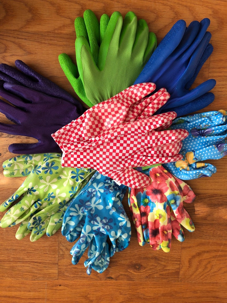 Personalized garden gloves Garden gloves gardening gloves Etsy