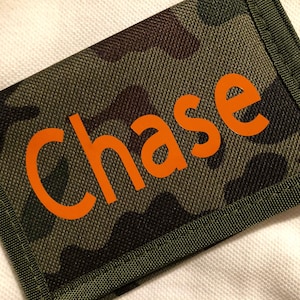 Cartera personalizada para niños- cartera de camuflaje- cartera de lona- cartera para niños- cartera personalizada- cartera para niños- cartera para niños- cartera de camuflaje