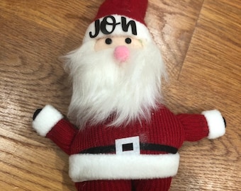 Santa Claus ornament- Santa ornament- ornament Santa Claus- personalized santa- personalized santa ornament- personalized ornament