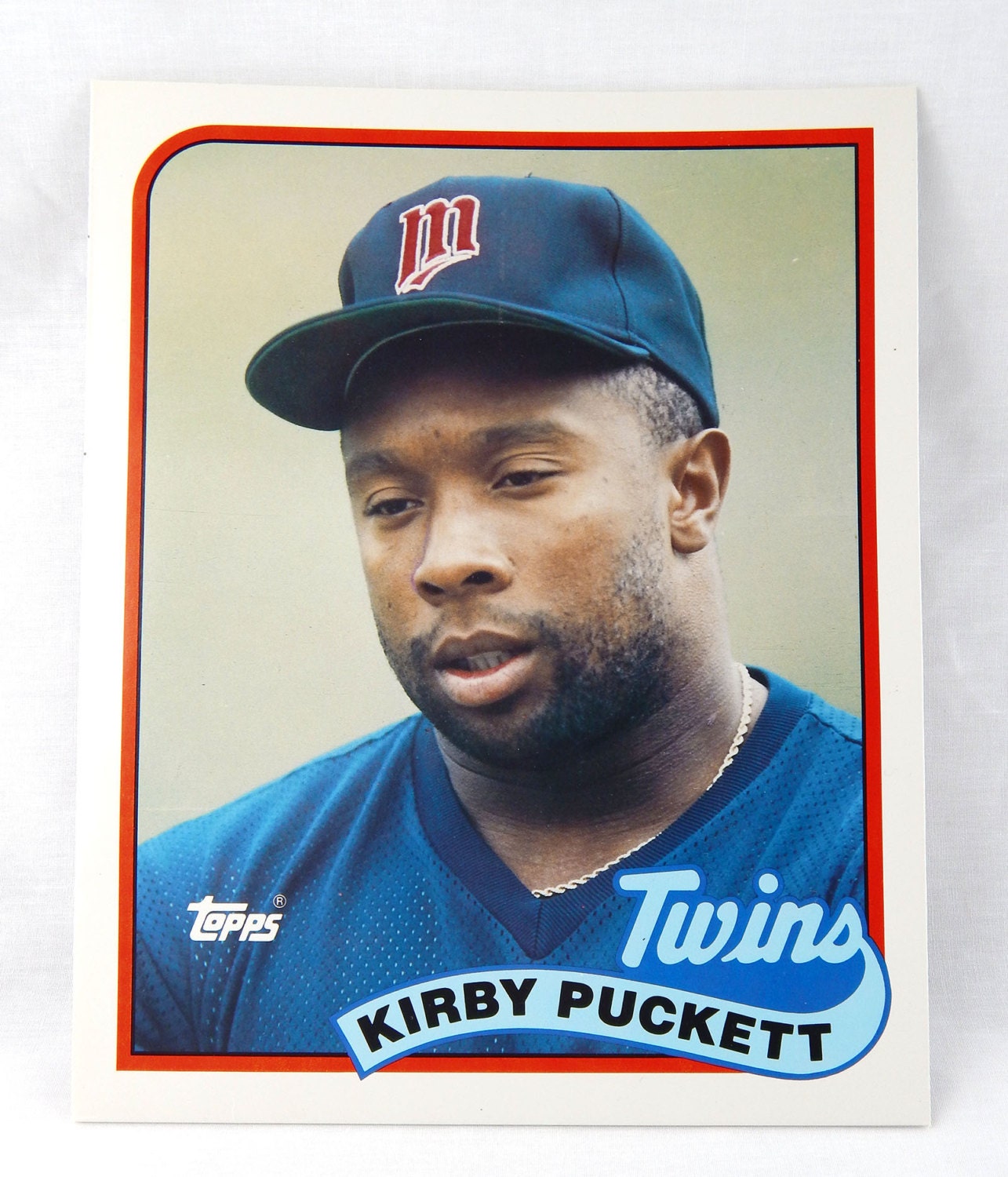 Vintage 1989 Kirby Puckett Minnesota Twins Topps Baseball Card | Etsy