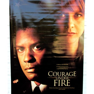 Courage Under Fire Vhs 1997 Sean Astin Lou Diamond Etsy