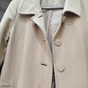 Women's Long Coat Sewing Pattern, Classic Button Front Tailored Jacket (Digital PDF) // winter long Coat A0/A4/US LETTER image 7
