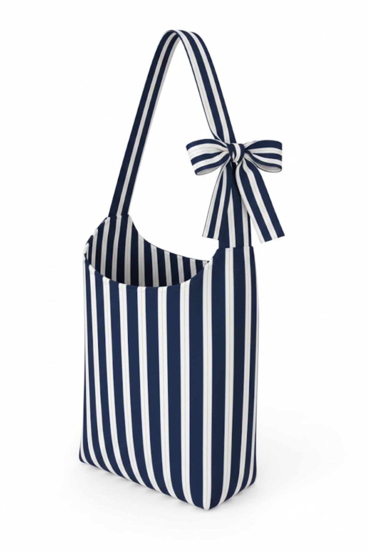 Bow Strap Hobo Bag Sewing Pattern | Reversible Tote, Shoulder Bag (PDF ...