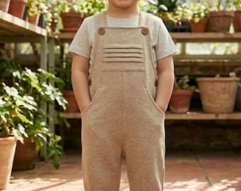 Naaipatroon tuinbroek kinderen | Romper voor peuters en kinderen | Uniseks zomerjumpsuit (digitaal pdf-patroon)