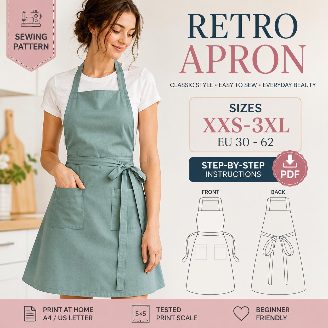 Vintage Apron - Etsy Canada