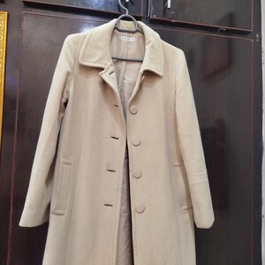 Women's Long Coat Sewing Pattern, Classic Button Front Tailored Jacket (Digital PDF) // winter long Coat A0/A4/US LETTER image 3