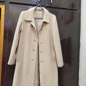 Women's Long Coat Sewing Pattern, Classic Button Front Tailored Jacket (Digital PDF) // winter long Coat A0/A4/US LETTER image 2