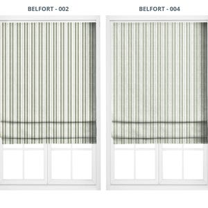 Window Shade Blue and White Stripe - Etsy