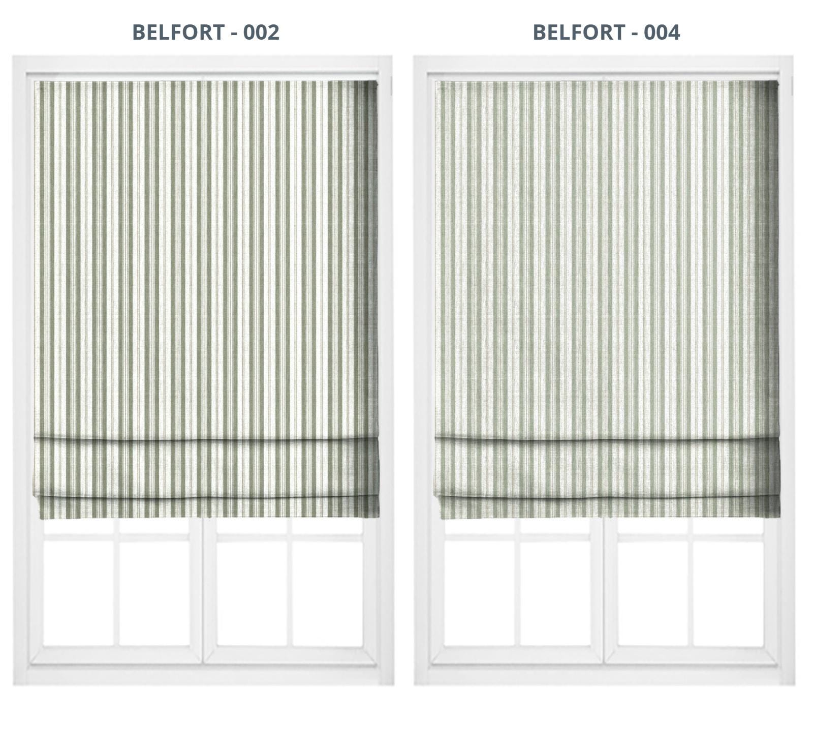 Window Shade Blue and White Stripe - Etsy