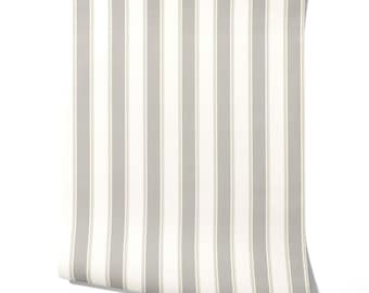 Striped Wallpaper. Removable Peel & Stick / Non-Pasted Options. 2 Patterns. Geometric Patterned. Extra Wide Roll. Neutral Gray/ Beige/ Taupe