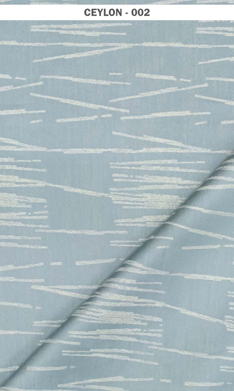 Modern Abstract Patterned Fabric by Yard for Curtains, Roman Shades ...