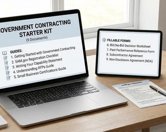 Government Contracting Starter Kit - Small Business Guide