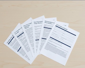 LLC Formation Guide Kit - Start Your Business Templates