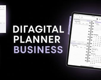 Wie starte ich einen Digital Planner Business GoodNotes iPad PlannerPassive Income Side Hustle Guide