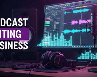 So starten Sie einen Podcast-Bearbeitungsdienst Audioproduktion Side Hustle Freelance Business Guide