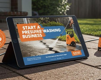 How to Start a Pressure Washing Business Guide Side Hustle Power Washing Startup Local