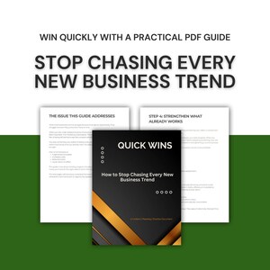 Small Business Trend Evaluation Framework | Avoid Wasted Time (PDF Guide)