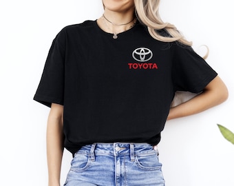 Camiseta de Toyota, camiseta con el logotipo de Toyota, camiseta de fan de Toyota, camiseta con el logotipo del coche Toyota, camiseta de Toyota