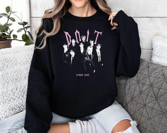 Sudadera de Stray Kids, sudadera de concierto de Kpop de Stray Kids, camiseta de la gira mundial de Stray Kids, sudadera de Skz