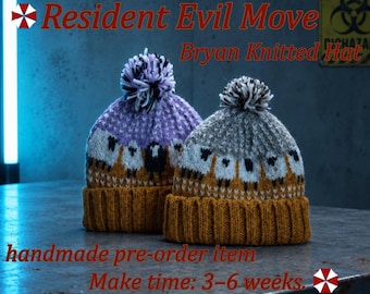 Handmade Bryan Beanie | Resident Evil Movie Fan Hat