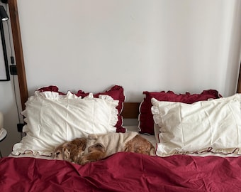 Custom Orders: 100% Cotton Bedding Set (Duvet Cover + 2 Pillowcases)