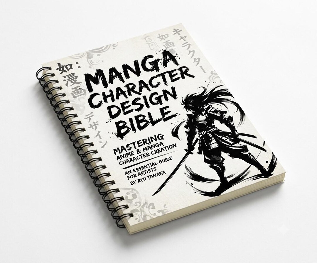 Manga Character Design Workbook,anime Anatomy Practice Templates,learn ...
