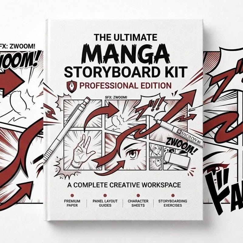 Anime Display Layout Anime Layout - Etsy