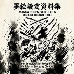 Arbeitsbuch für Manga-Requisiten- und Fahrzeugdesign, 50 Anime-Waffen, PDF-Zeichnungsbögen (technische Zeichnungen), Übungsleitfaden zur Perspektive industrieller Objekte