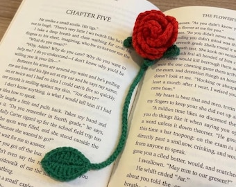 Lesezeichen Muster häkeln | Lesezeichen Muster mit Video Tutorial | Anfänger häkeln Blumenmuster | DIY Geschenk für Buchliebhaber