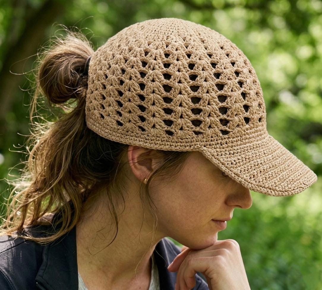 40 Unique Crochet Hats That Are Sure To Amaze You! 8 Crochet Baseball Cap Pattern