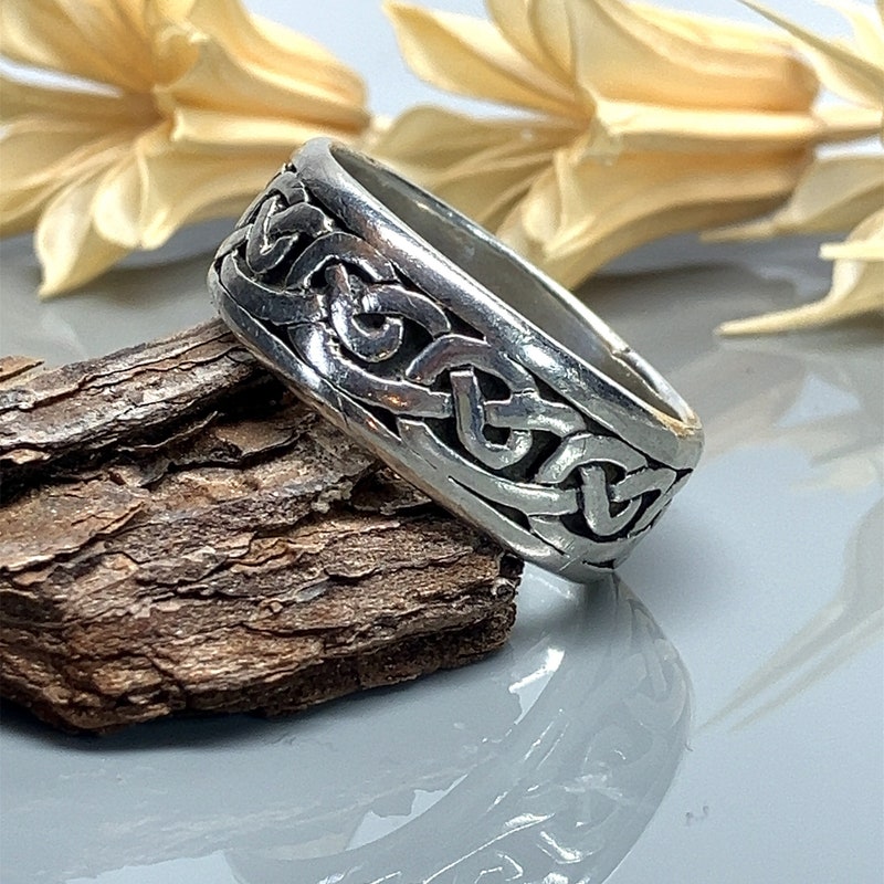 Mens Celtic Ring - Etsy