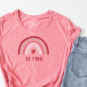 Be Mine Rainbow Heart SVG | Valentines Day Svg | Rainbow Heart Svg | VDay Svg | Tshirt Svg | Cricut Cut File | Svg Designs | Svg