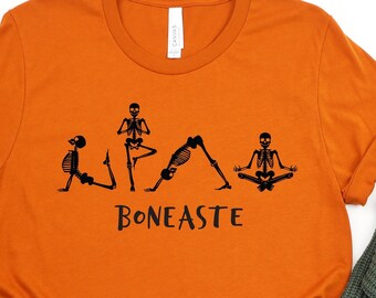 Boneaste Yoga Set SVG, DXF and PNG instant download, Skeleton, Yoga Namaste, Svg, Halloween Svg, Fall Cutout Files, Funny Halloween
