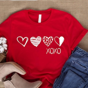 XOXO Hearts SVG | Saint-Valentin Svg | Black and White Hearts Bundle Svg | VDay Svg | VDay Bundle | Fichier Cricut Cut | Svg Designs | SVG