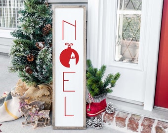 Noel - Christmas SVG, DXF and PNG instant download, Vertical & Horizontal Holiday Cutout Files for Christmas Wall Decor, Clothing, Crafters