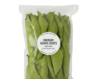 1000 gedroogde guavebladeren: natuurlijke psidiumguajavethee, hojas de guayaba
