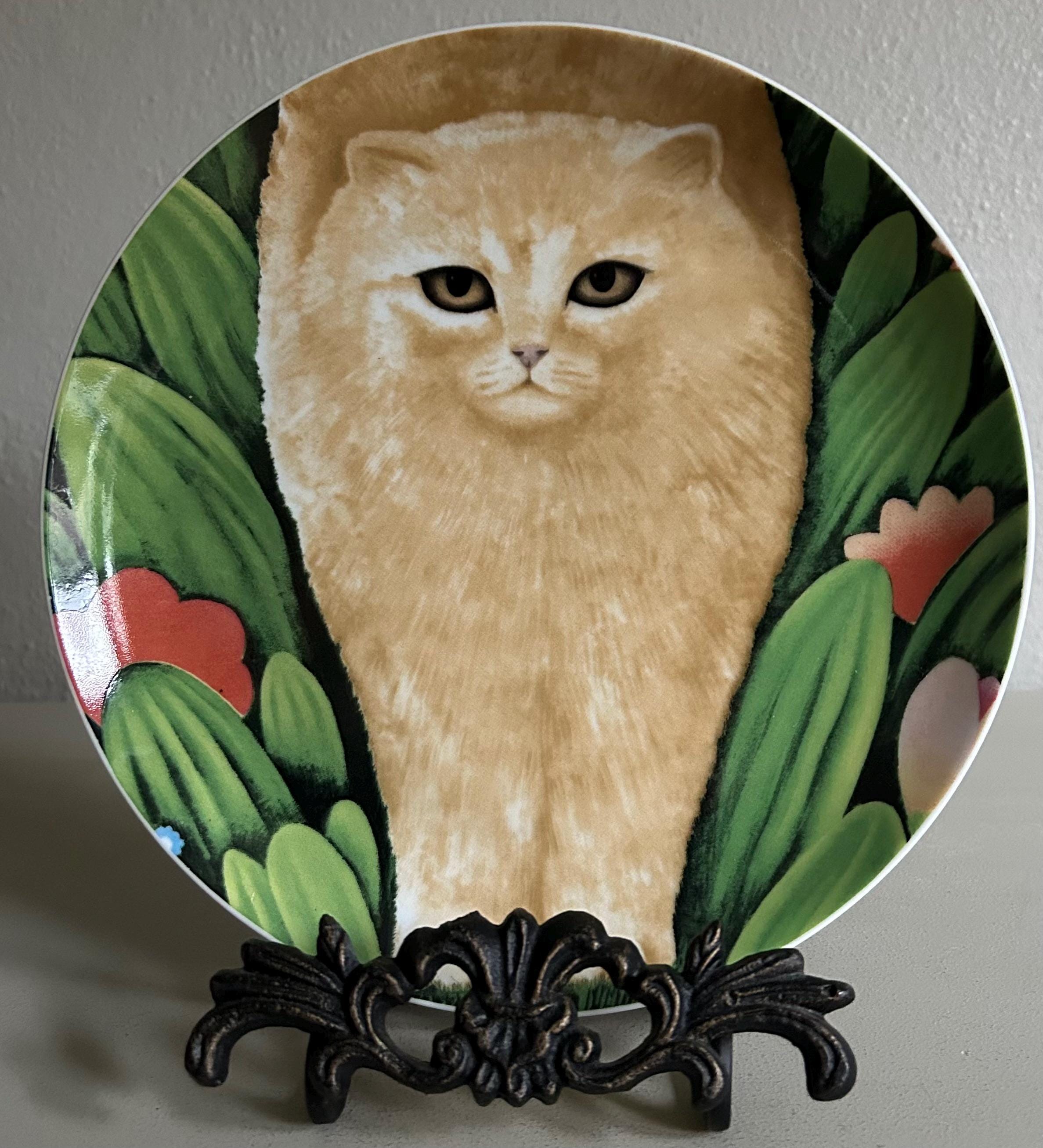 Martin Leman Cat Plates - Etsy