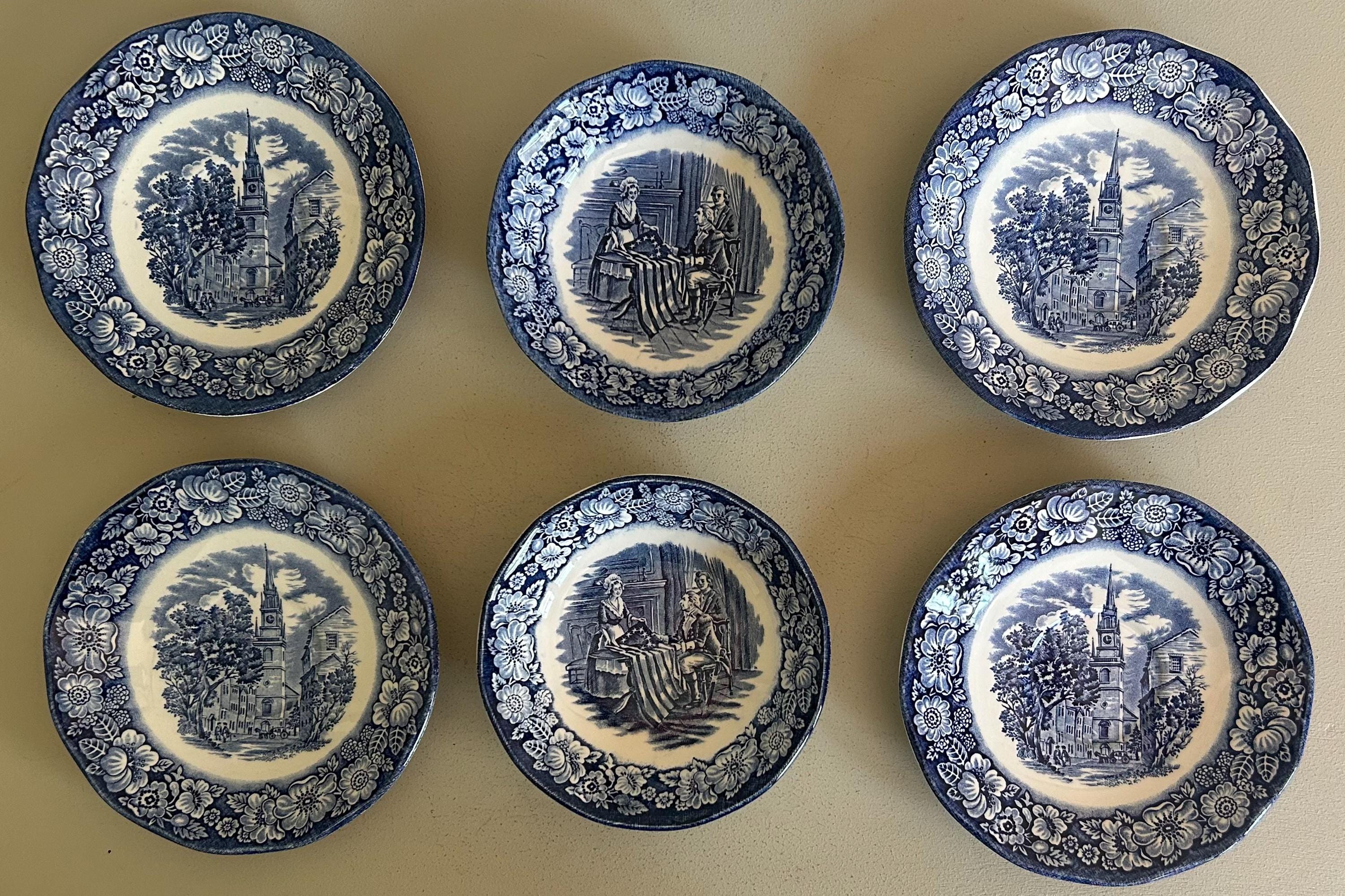 Liberty Blue Dinnerware - Etsy