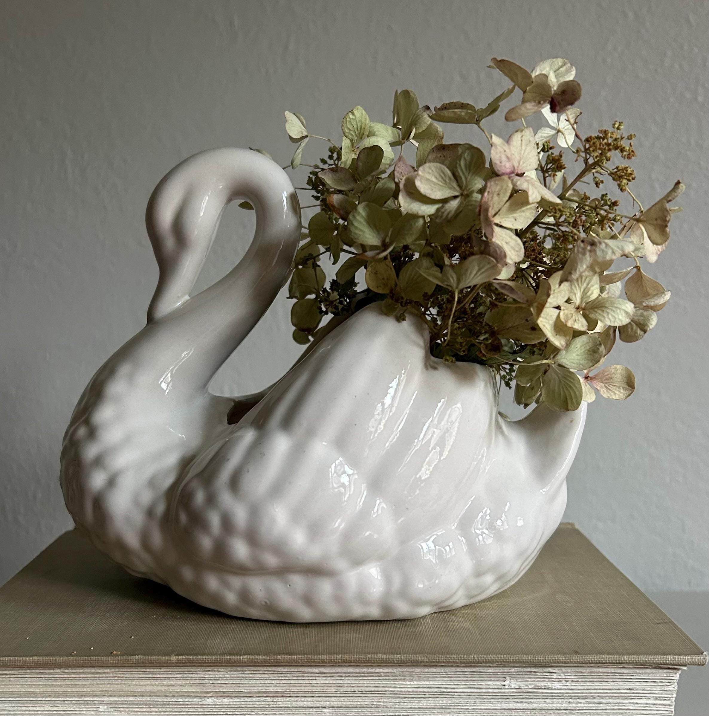Swan Flower Vases - Etsy