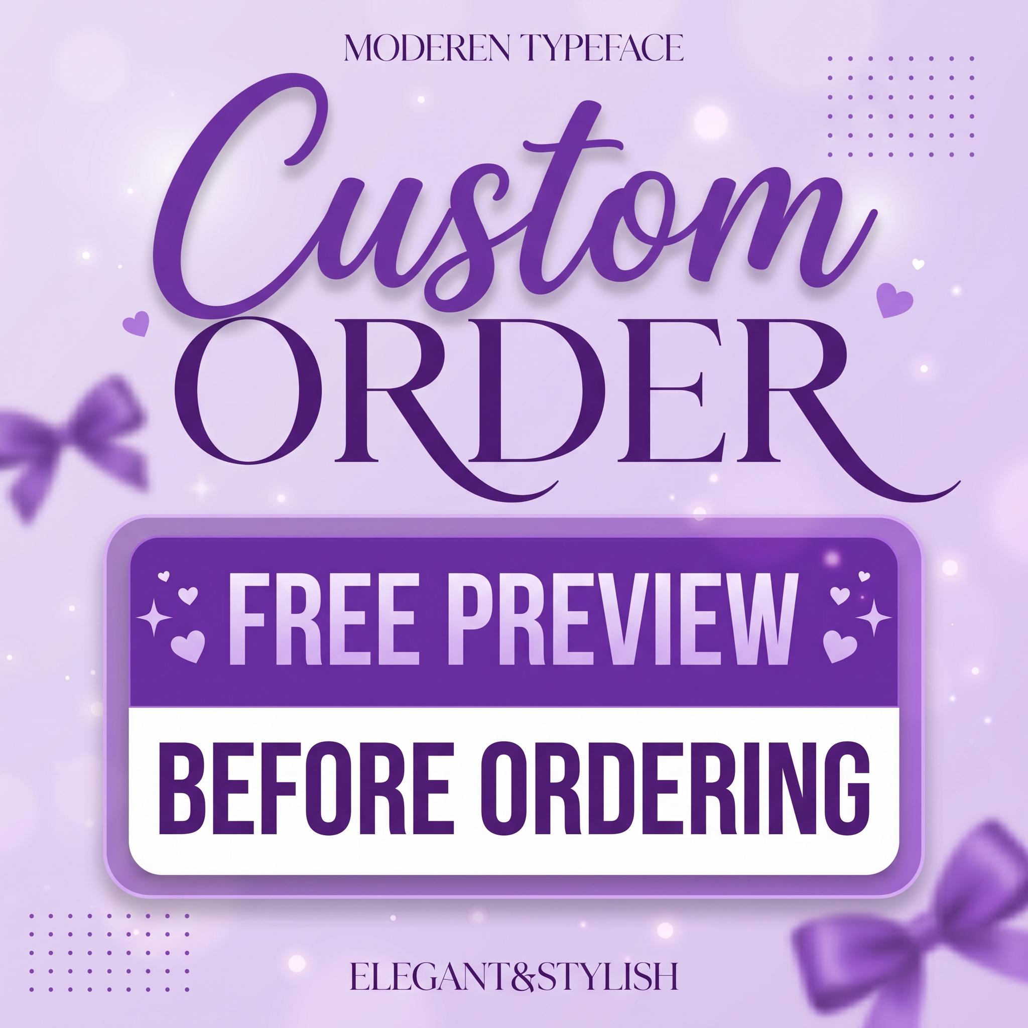 Order Design For Copy Custom Order Design PNG SVG EPS, Create Your Own Design, Personalized ...
