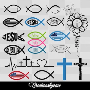 Pez cristiano svg, Silueta de pez cristiano, Ichthys svg, Símbolo religioso de pez Png, Archivo de corte de pez cristiano, Símbolo de pez cristiano SVG,