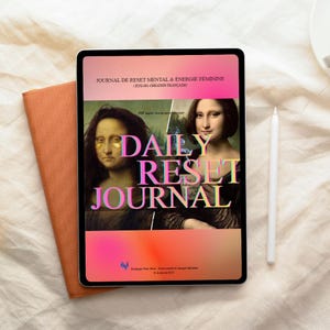 RYG-001 - Daily Reset Journal – Printable Wellness Journal for Women | Mental & Emotional Reset | Anti-Stress Routine | Feminine Energy Journaling image 1