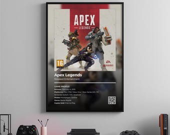 Apex Legends-poster: gamekamerkunst, videogameprint