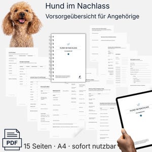 Hund i ditt dödsbo – Vad händer med min hund när jag dör? Planering av hundvård för vård, pälsvård och överföring (PDF)