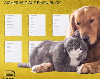 Wer kümmert sich um mein Tier, wenn ich krank bin oder ins Krankenhaus muss? – Notfallplan & Checkliste PDF Vorsorge für Tierhalter Download